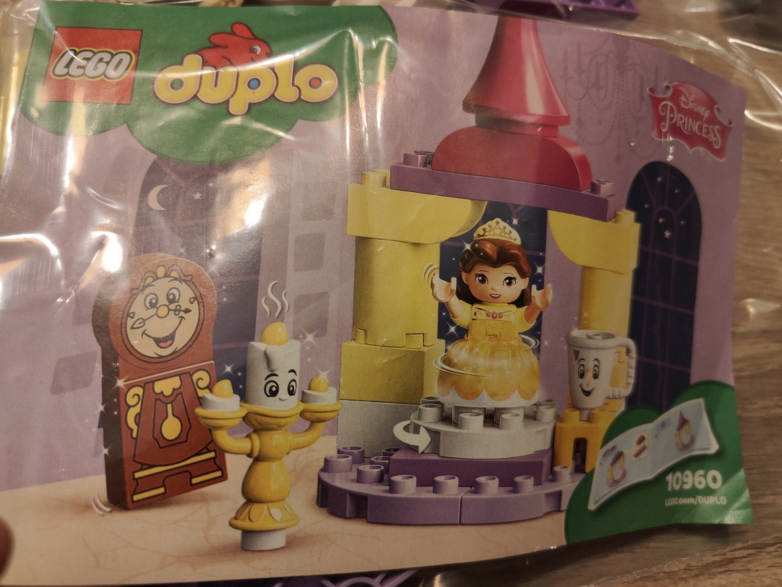 LEGO Duplo Disney Belle's Balzaal 10960, Ophalen of Verzenden, Zo goed als nieuw