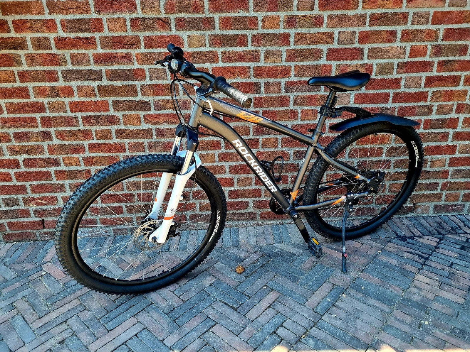 Rockrider ST120 mountainbike 27.5 inch, Fietsen en Brommers, Gebruikt, Schijfrem, Ophalen, Overige merken