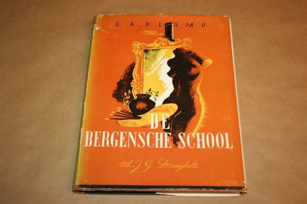 In en om de Bergensche school. Klomp. Uitgave 1945., Ophalen of Verzenden, Gelezen
