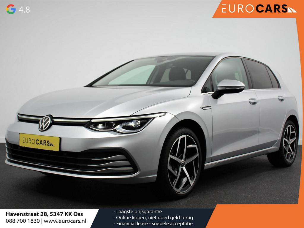 Volkswagen Golf 1.5 eTSI 150pk DSG Style Navigatie Climate C, Auto's, Volkswagen, 680 kg, 4 cilinders, Lichtsensor, 162 pk