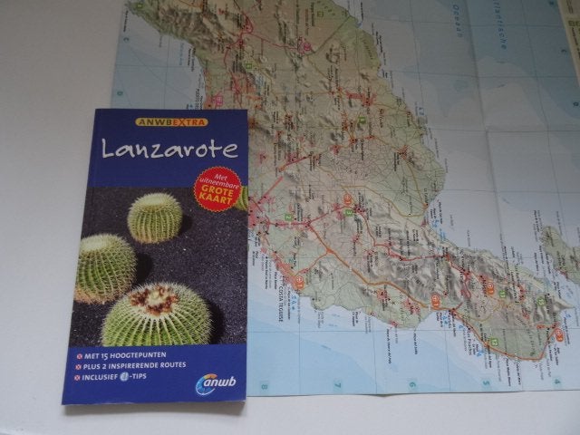 Lanzarote ; anwb extra reisgids , met landkaart, Boeken, Europa, Ophalen of Verzenden, Zo goed als nieuw, Reisgids of -boek