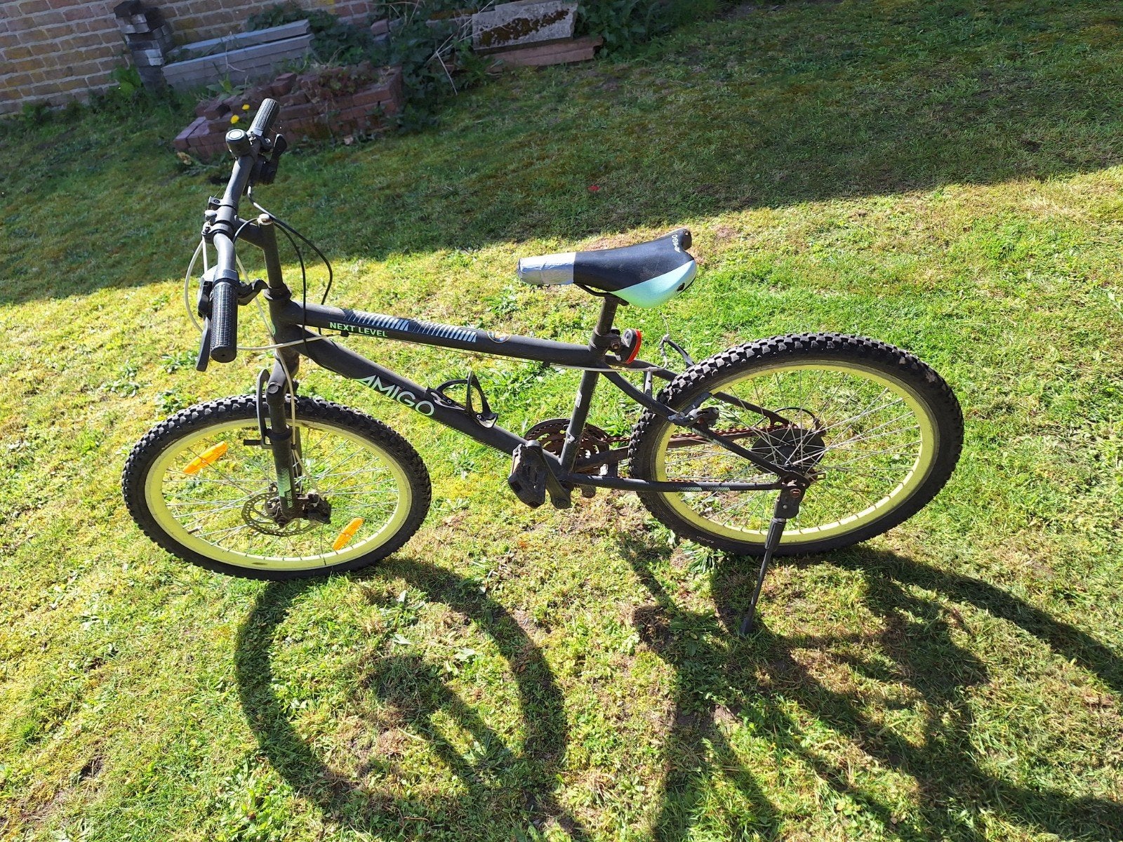 Amigo mountainbike 24 inch, Gebruikt, Hardtail, Schijfrem, Ophalen