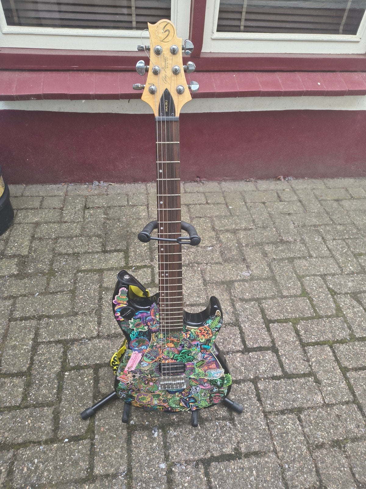 Greg Bennett Design Malibu elektrische gitaar, Ophalen, Gebruikt, Solid body, Overige merken