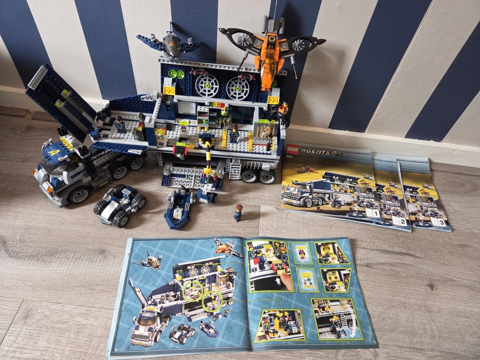 Lego agents 8635, Ophalen, Overige thema's, Lego, Zo goed als nieuw