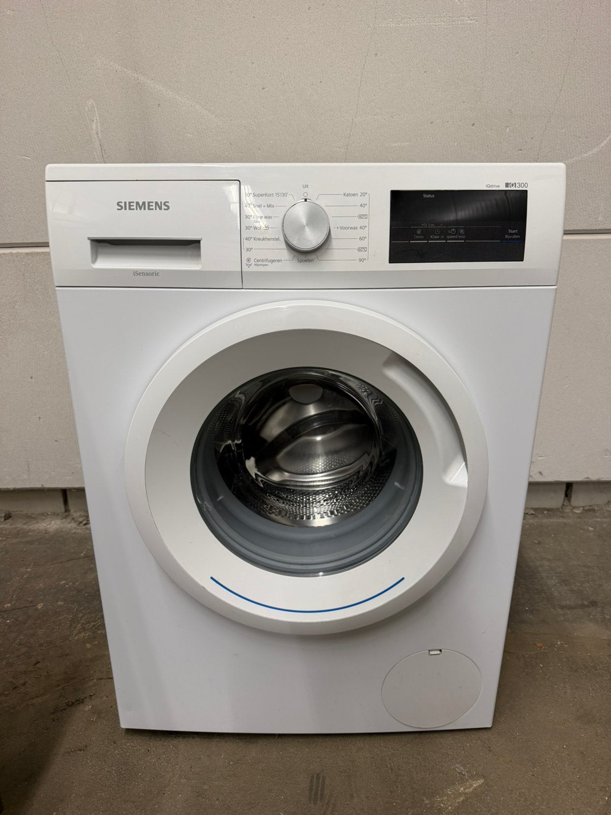 Siemens IQ300 wasmachine A+++, Witgoed en Apparatuur, Ophalen, Zo goed als nieuw, 1200 tot 1600 toeren, 85 tot 90 cm
