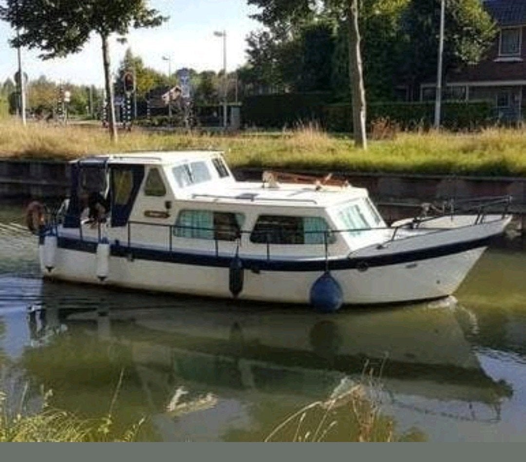 Kajuit boot 8,50M, 4cylinder 44pk, Watersport en Boten, Motorboten en Motorjachten, Gebruikt, Diesel, 44 pk, 8 m