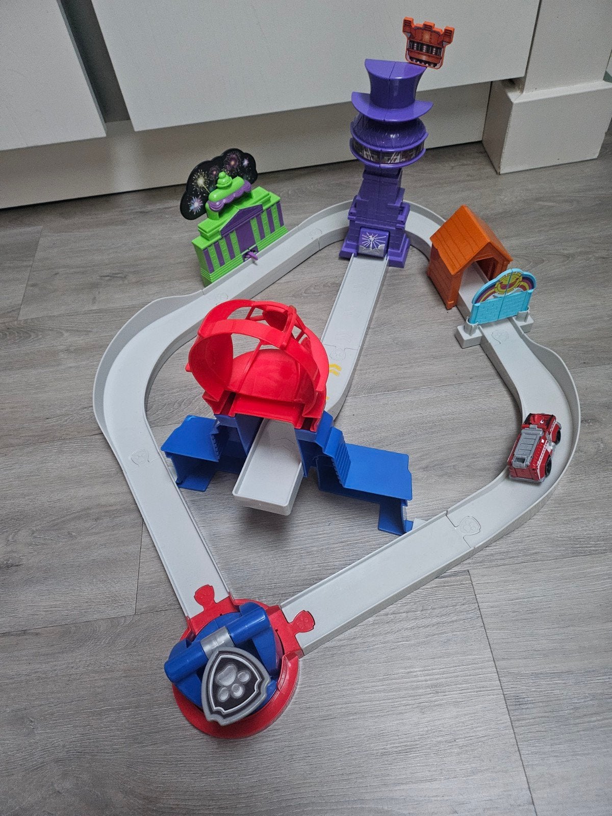 Paw Patrol Adventure City Speelset met voertuig, Ophalen, Zo goed als nieuw