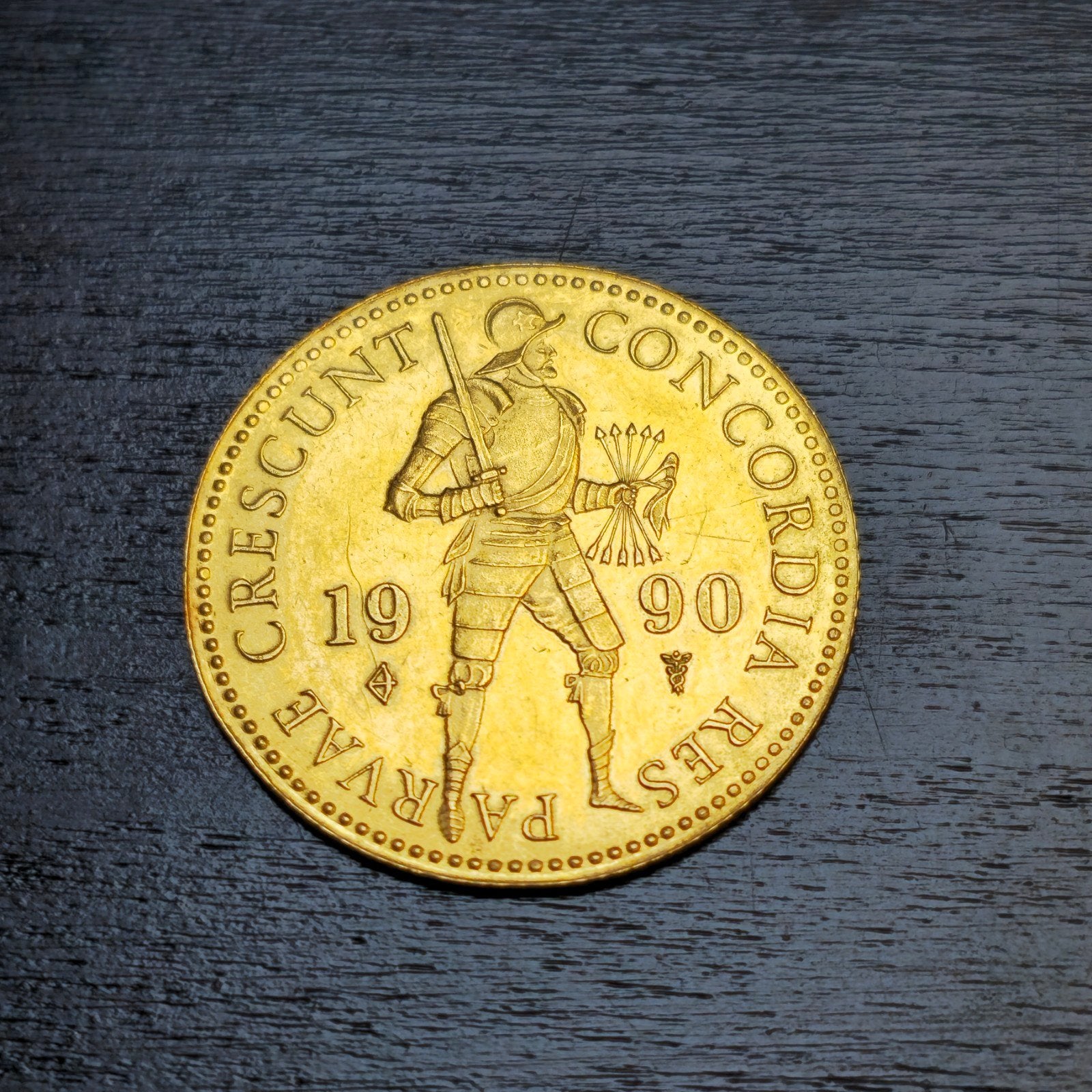 Gouden Dukaat 1990 - 983/1000 Fijn Goud, Ophalen of Verzenden, Goud, Losse munt, Goud