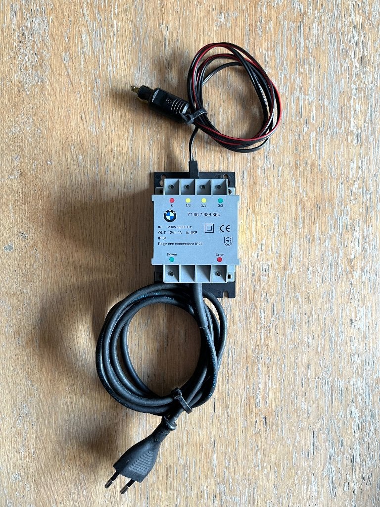 BMW druppellader - acculader., Motoren, Ophalen of Verzenden, Gebruikt