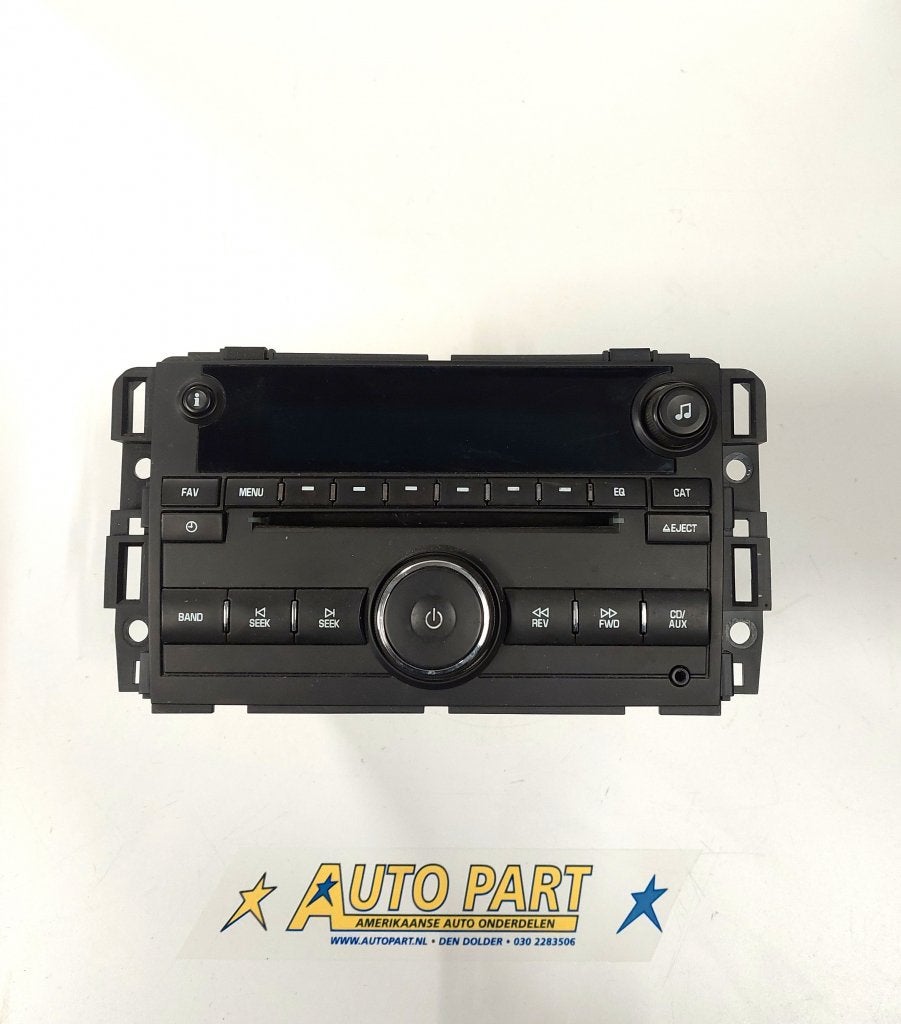 Chevrolet Silverado radio 2007-2014, Gebruikt, Info@gm.com, Ophalen of Verzenden, P.O. BOX 33170 Detroit, MI 48232-5170