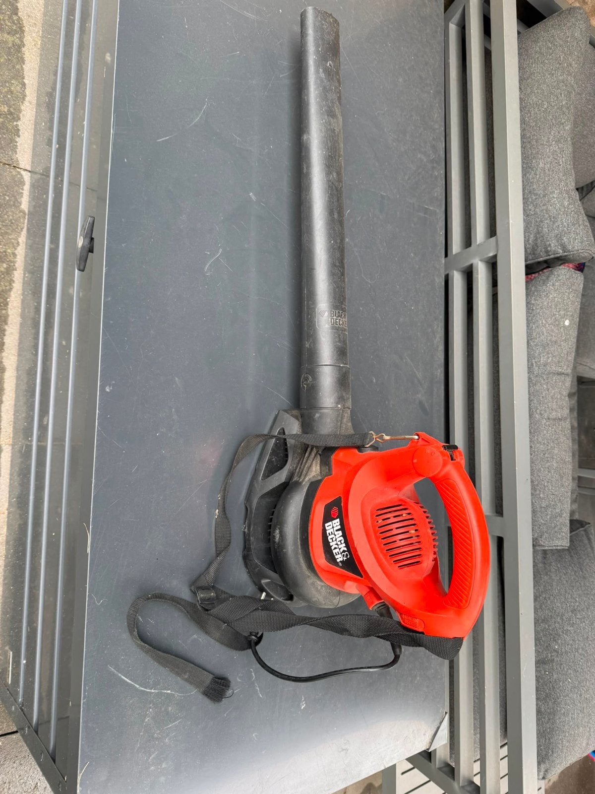 Black & Decker GW3000 Bladblazer/Bladzuiger, Ophalen, Gebruikt, Met zuigfunctie, Handgedragen