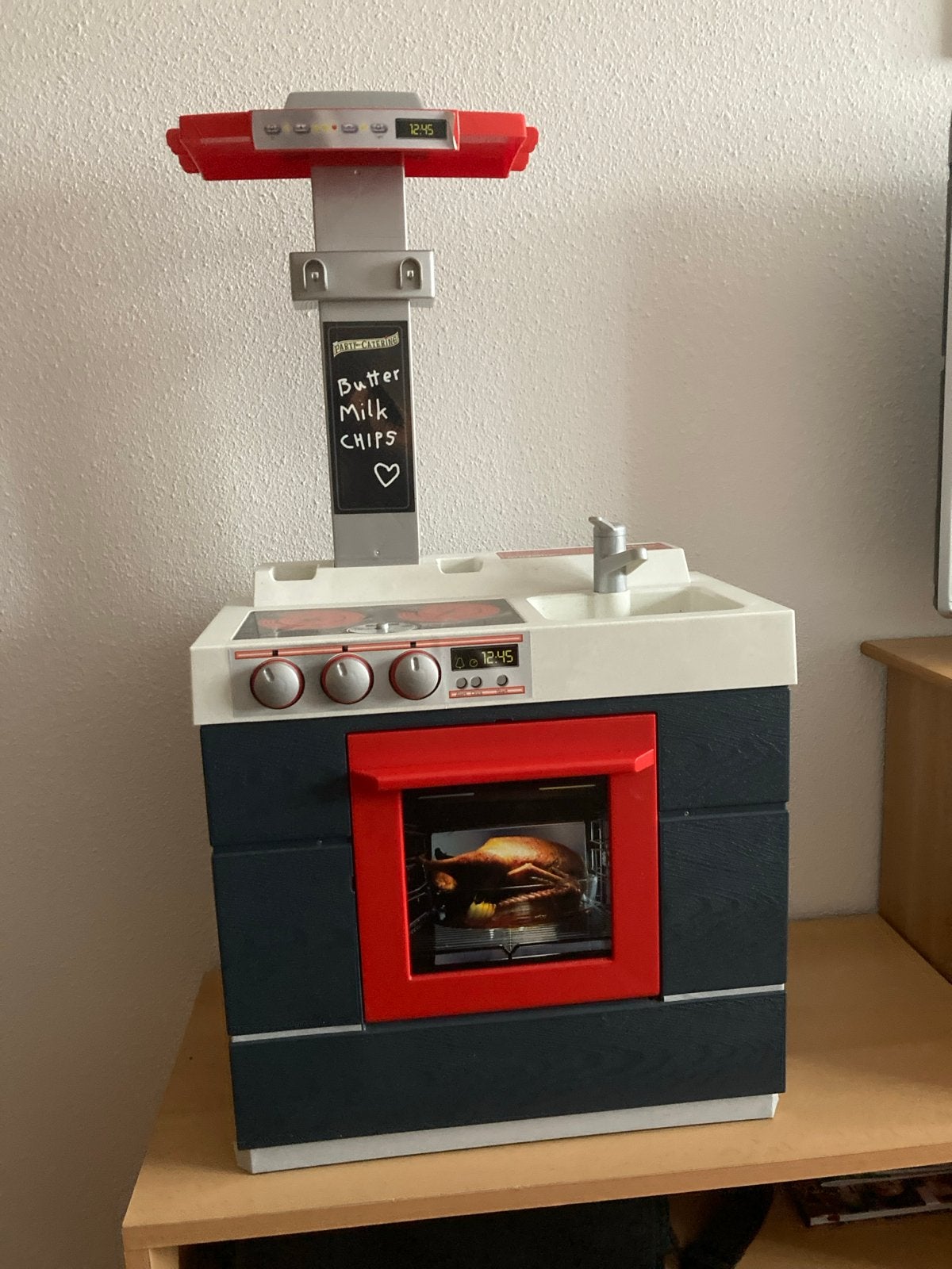 Speelkeuken met accessoires, Ophalen of Verzenden, Gebruikt, Overige typen, Met licht