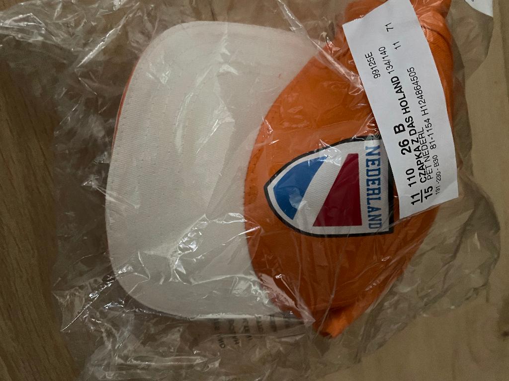 Pet oranje Nederland H en M maat 134 140 nieuw, Kinderen en Baby's, Kinderkleding | Maat 134, Overige typen, Jongen of Meisje