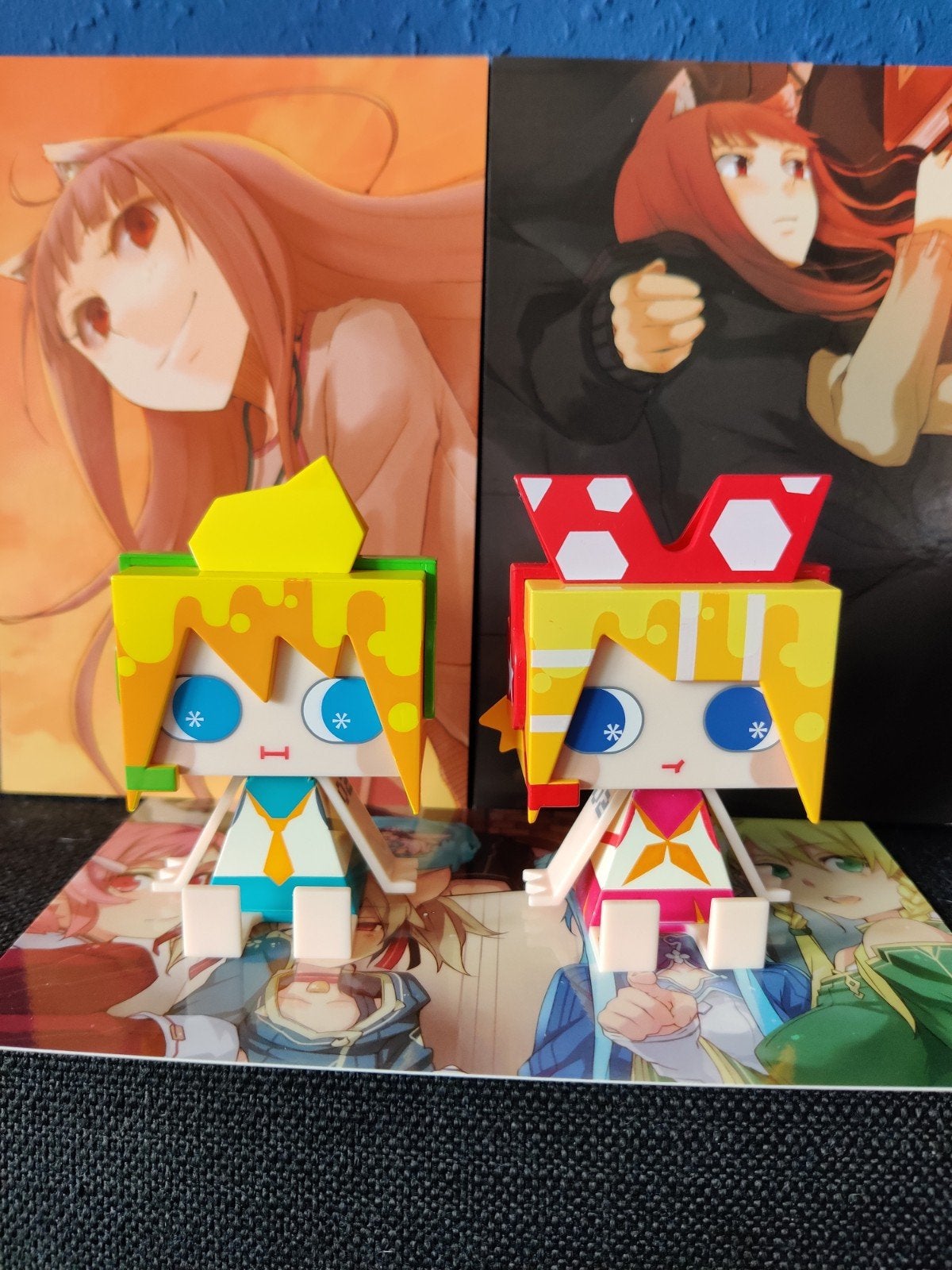 Vocaloid Len Kagamine & Rin Kagamine chibi anime figure, Ophalen of Verzenden, Nieuw