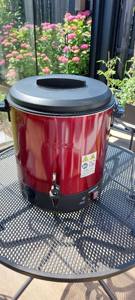 Weckketel, Ophalen of Verzenden, Zo goed als nieuw, Rood