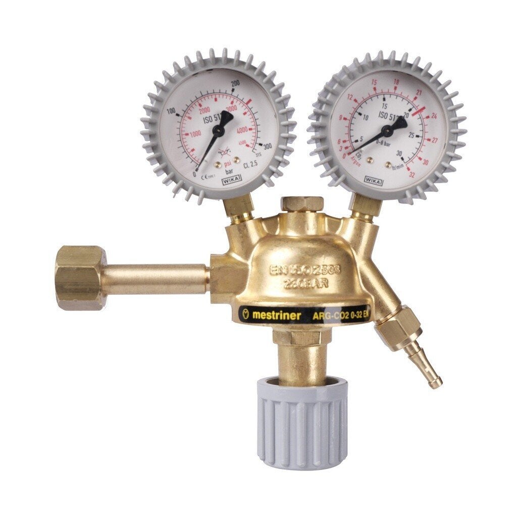 Reduceerventiel argon menggas CO2 230 bar, Verzenden