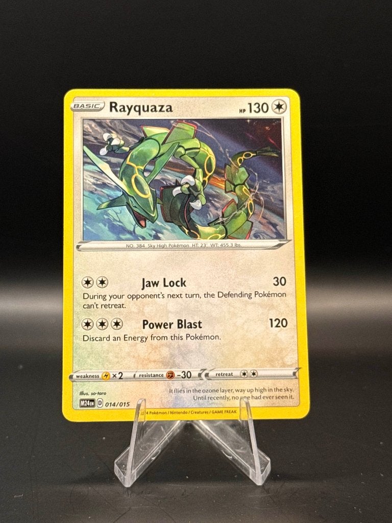 Rayquaza MCdonalds	014/015	Engels	NM | Pokemon, Hobby en Vrije tijd, Verzamelkaartspellen | Pokémon, Ophalen of Verzenden, Nieuw