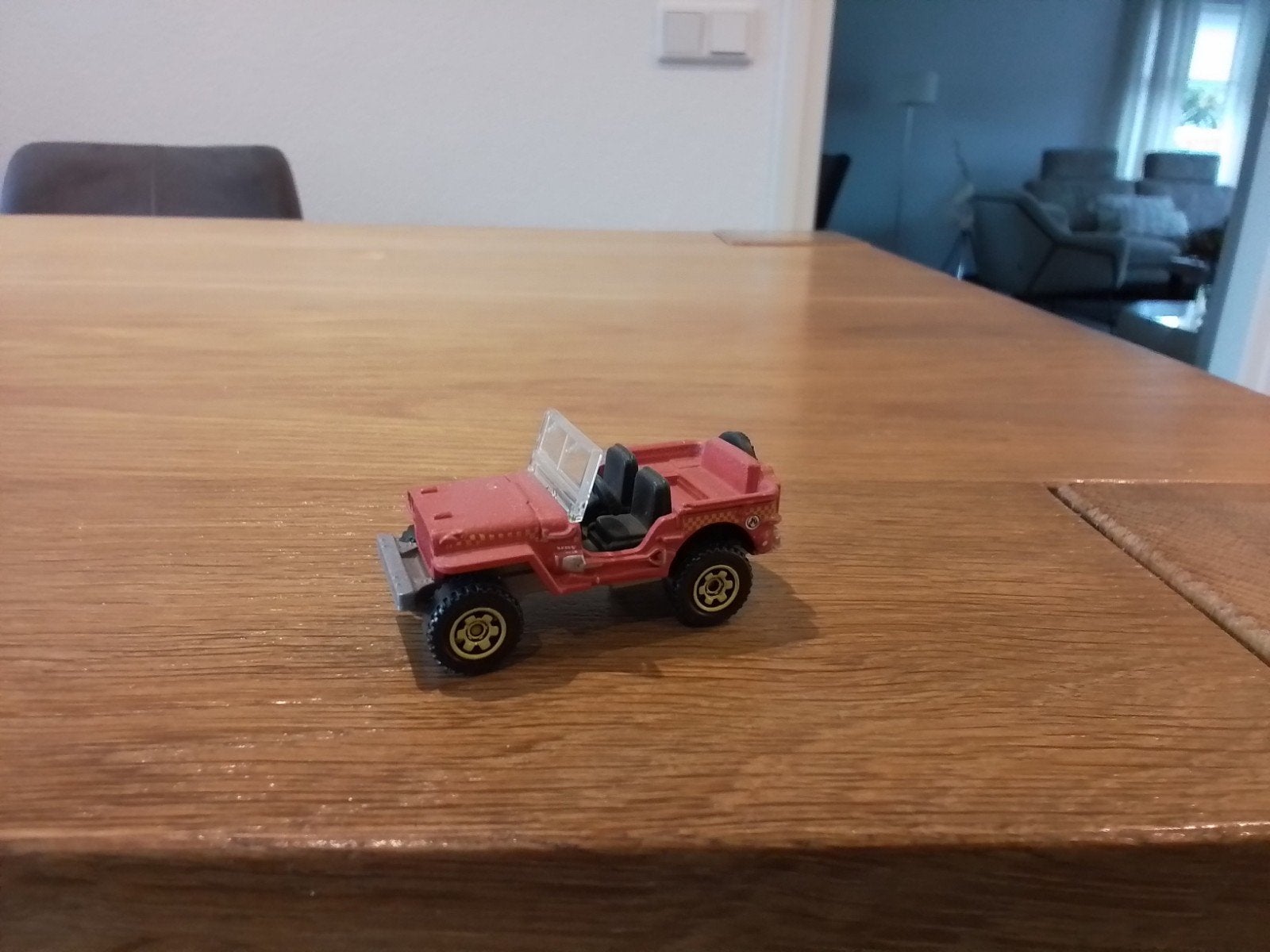 JEEP Modelauto   Schaal  1:64., Ophalen of Verzenden, Zo goed als nieuw, Auto