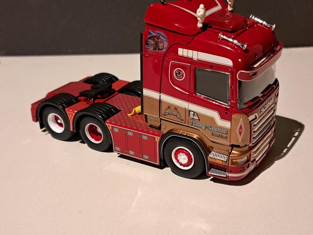 Tekno Scania Ceusters, Ophalen of Verzenden, Zo goed als nieuw, Bus of Vrachtwagen, Tekno
