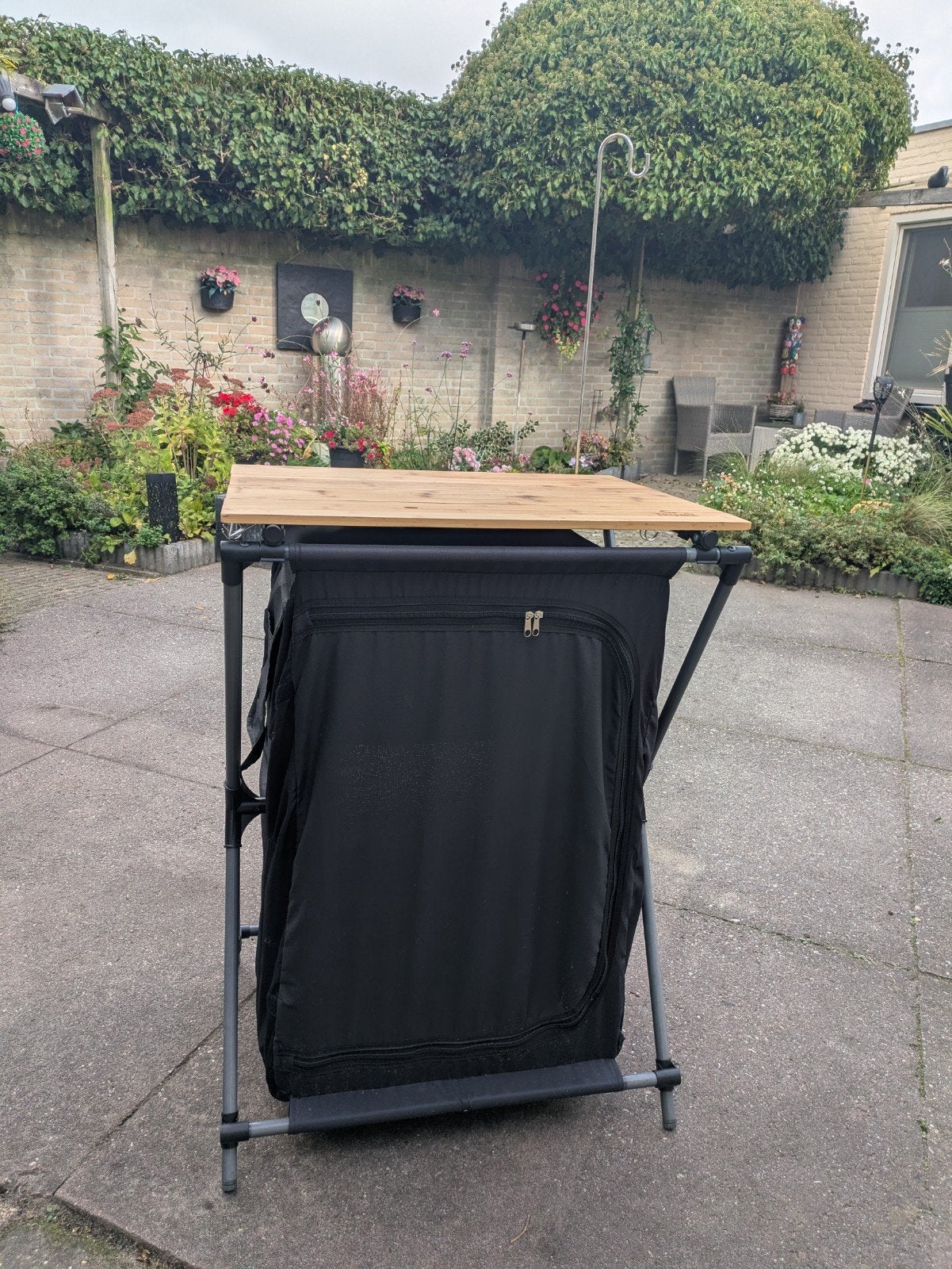 Campingkast met bamboe blad - Zo goed als nieuw, Ophalen, Zo goed als nieuw