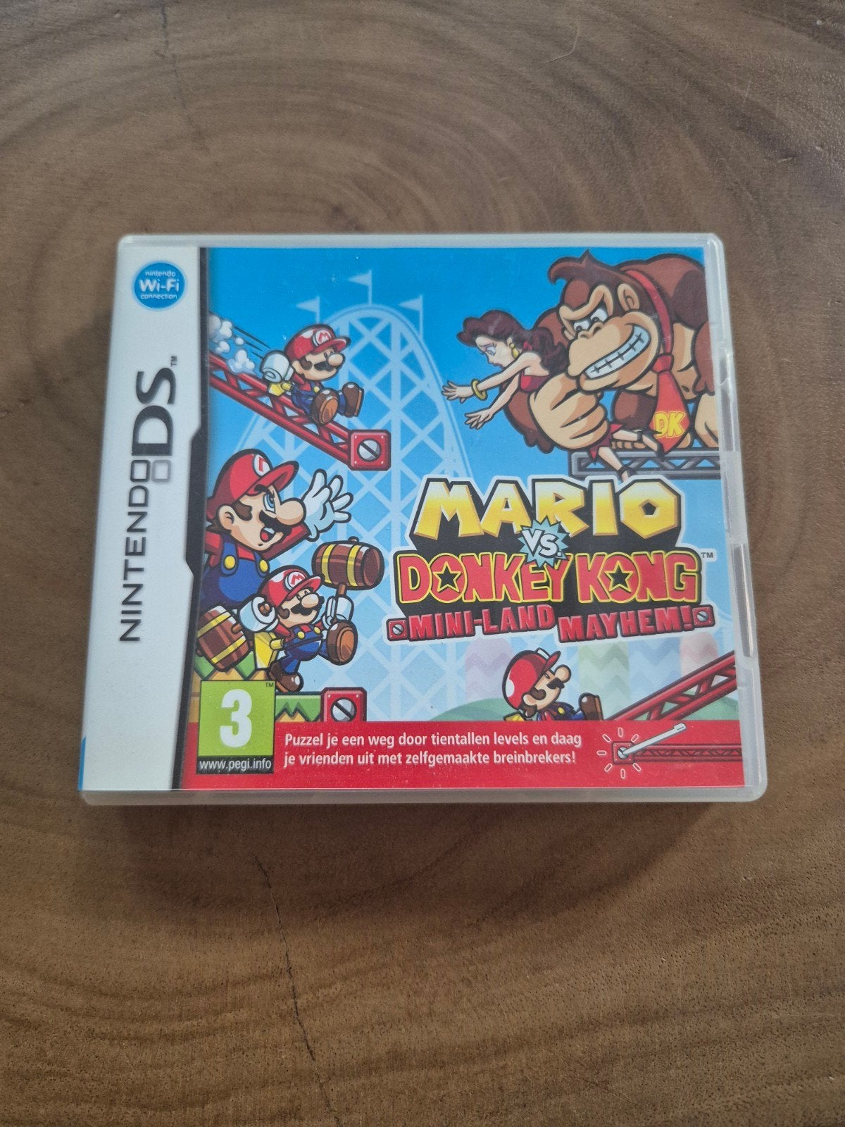 Mario vs. Donkey Kong: Mini-Land Mayhem! -Doos + Handleiding, Puzzel en Educatief, 1 speler, Ophalen of Verzenden, Zo goed als nieuw