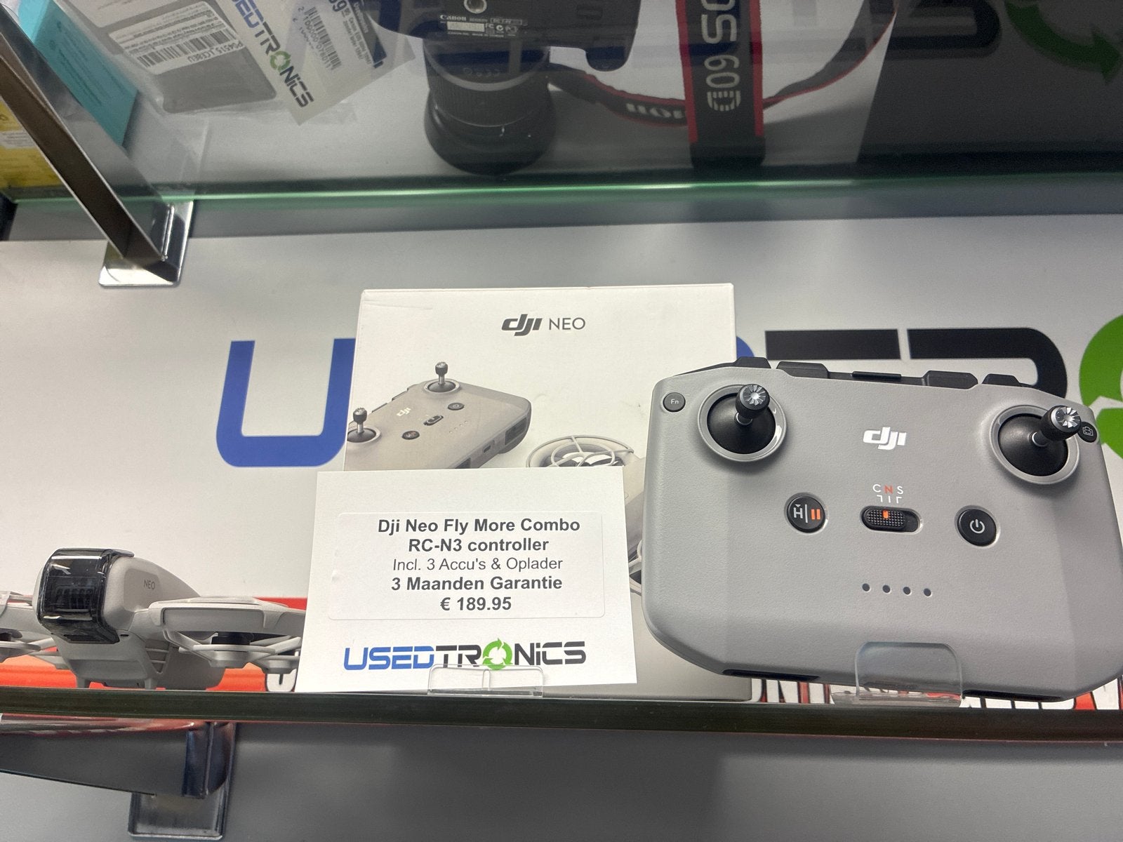 DJI Neo Fly More Combo RC-N3 controller met 3 accu's, Audio, Tv en Foto, Drones, Zo goed als nieuw, Cameradrone, Standaard kwaliteit