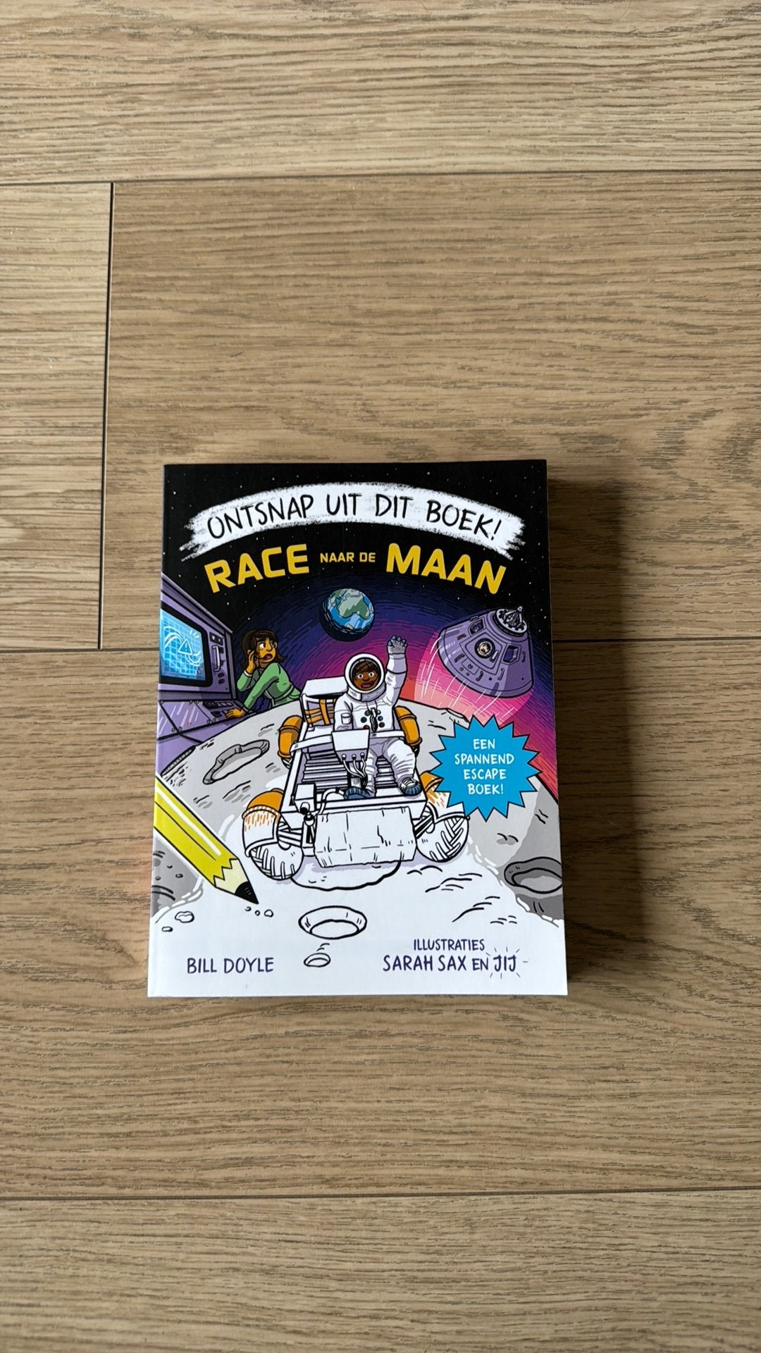 Race naar de Maan - Spannend Escape Boek, Boeken, Verzenden, Nieuw, Fictie