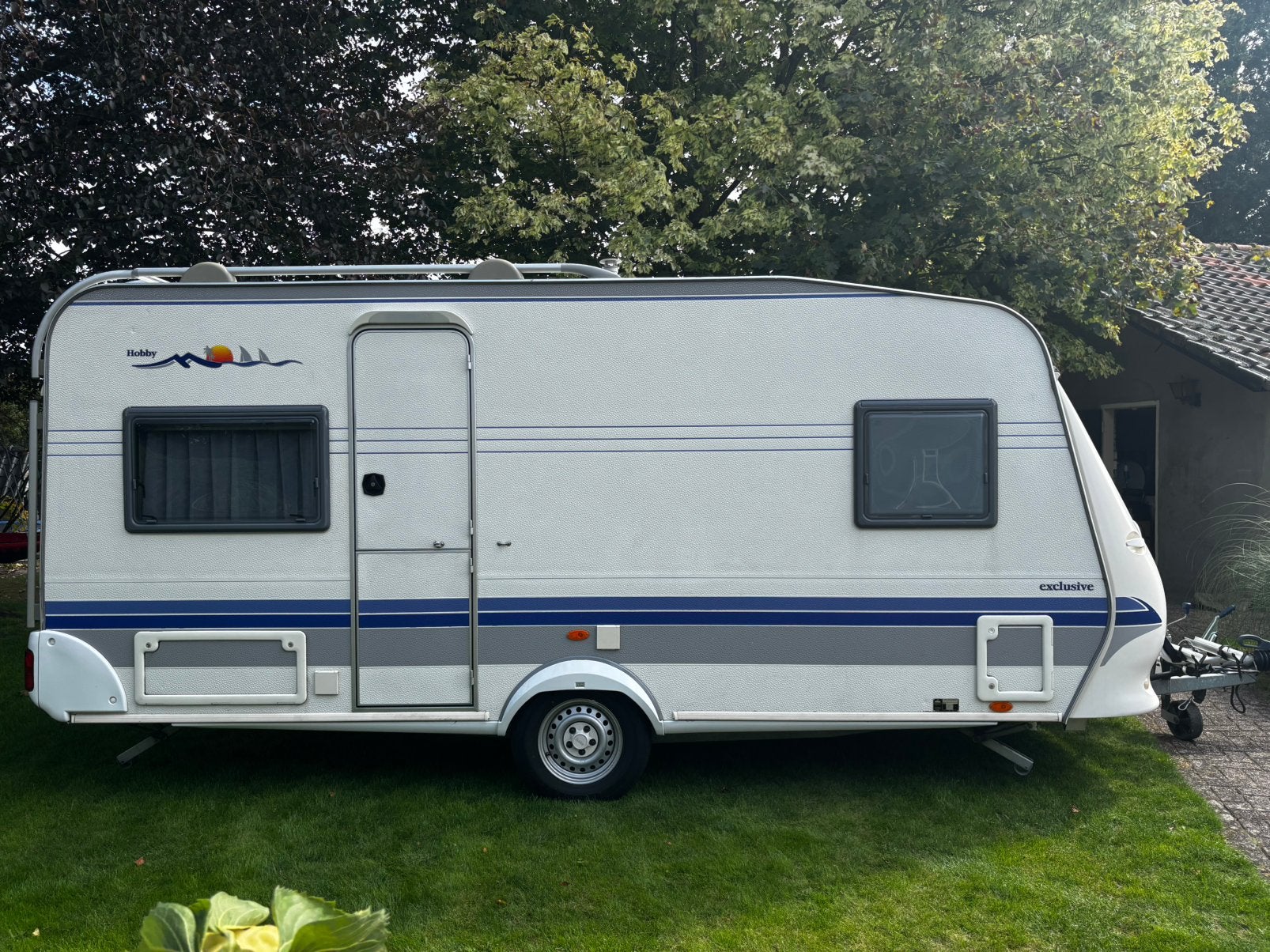 Hobby Exclusive 460 UFE 2003 van 1ste eigenaar, Rondzit, Hobby, Particulier, 5 tot 6 meter