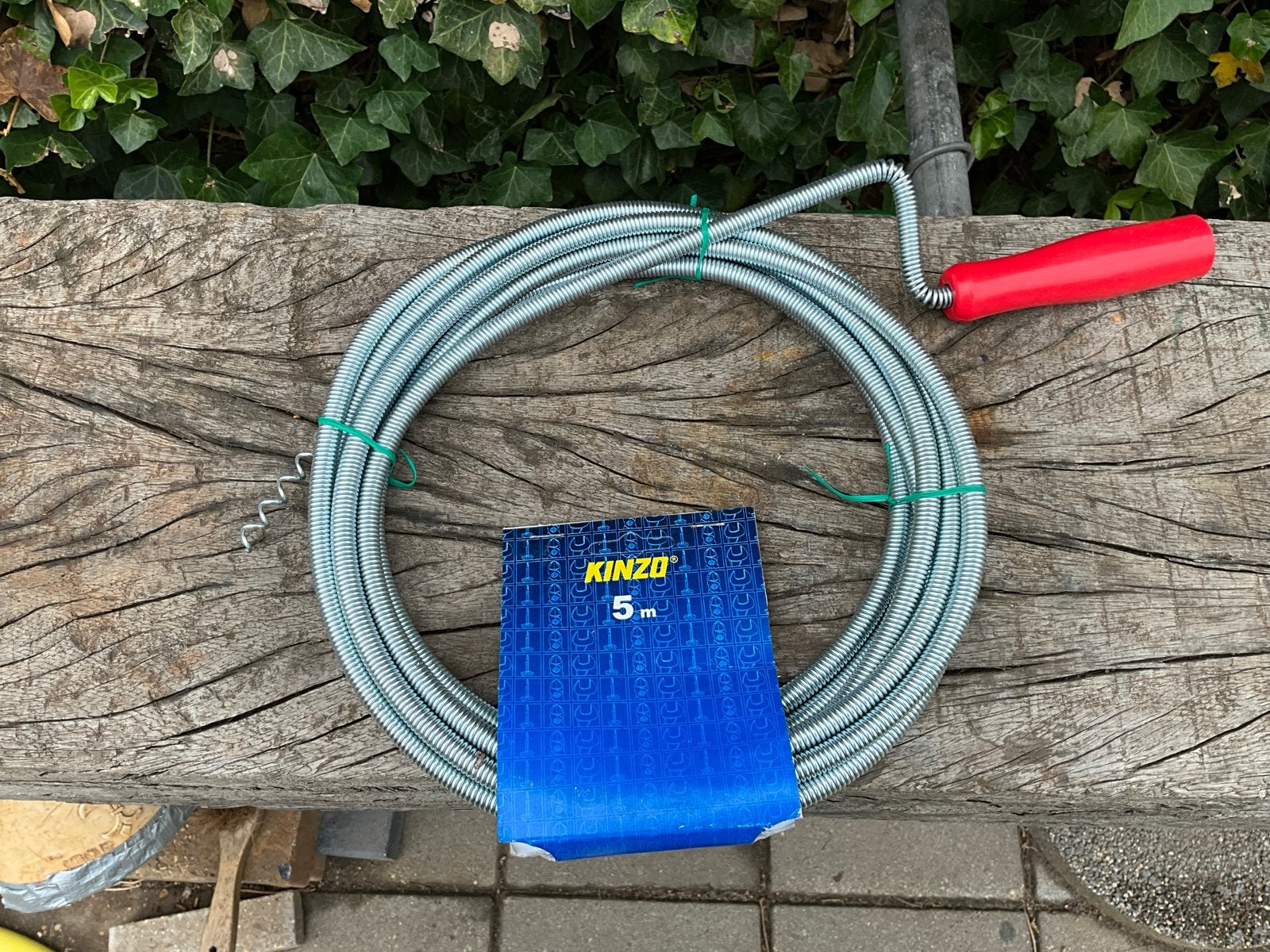 Nieuwe Kinzo Ontstoppingsveer 5m, Doe-het-zelf en Verbouw, Ophalen of Verzenden, Nieuw, Overige typen, Overige merken