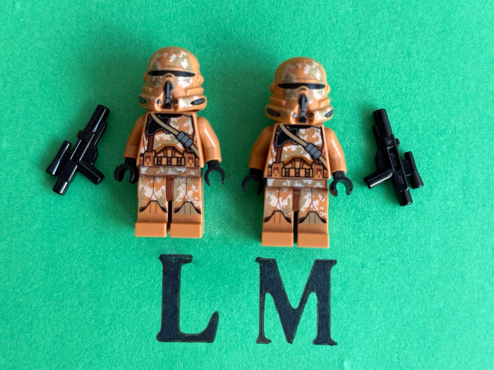Lego Star Wars sw0605 2x Geonosis Clone Airborne Trooper, Compleet, Star Wars, Verzenden, Lego