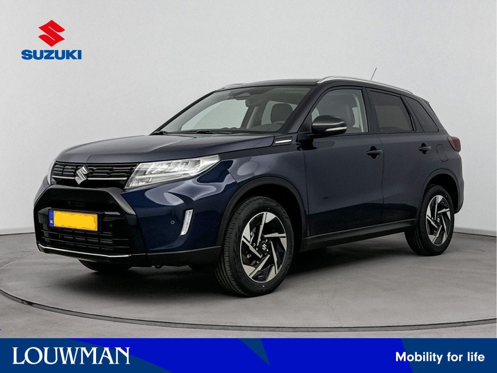 Suzuki Vitara 1.4 Boosterjet Style Smart Hybrid Trekhaak Afn, Voorwielaandrijving, 12 maanden, 4 cilinders, Blauw