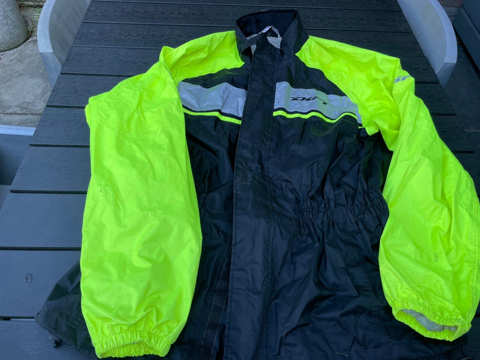 DIFI Motor Regenkleding Set - Jas en Broek (Maat XL), Ophalen, Tweedehands, Heren, Jas | textiel