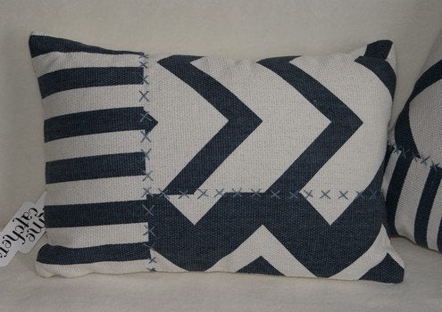 Nieuwe sierkussens van Only Natural, Overige merken, Inclusief binnenkussen, Blauw, Vierkant