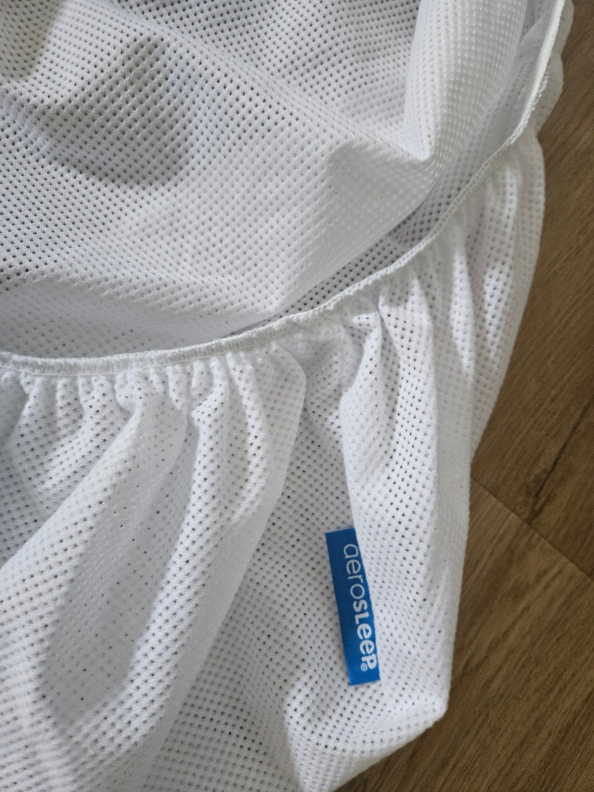 Aerosleep hoeslaken voor ledikant - Wit, Kinderen en Baby's, Kinderkamer | Beddengoed, Jongetje of Meisje, Ademend, Ophalen of Verzenden