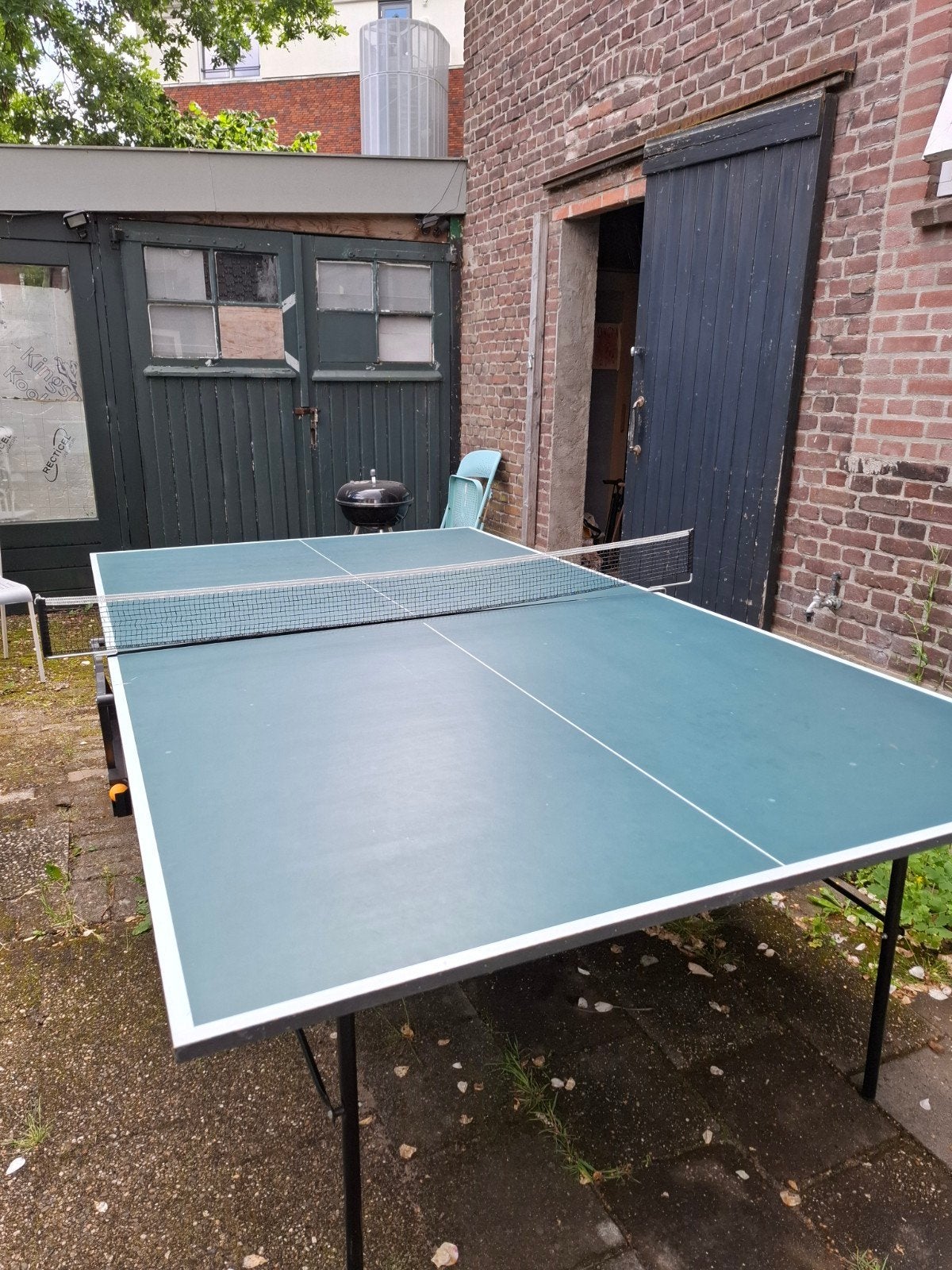 Sunflex Tafeltennistafel - Inklapbaar en Verrijdbaar, Sport en Fitness, Tafeltennis, Ophalen