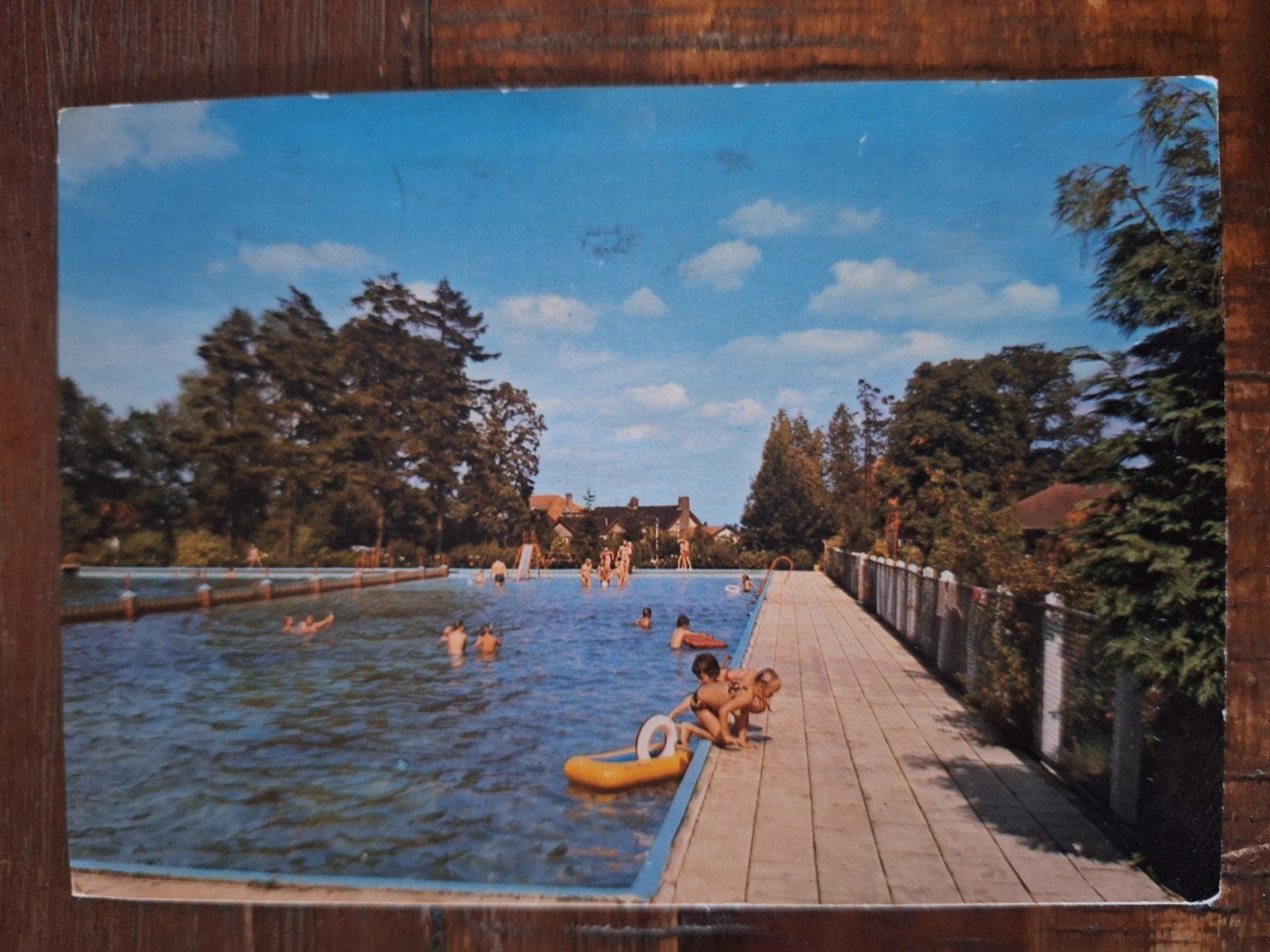 Beekbergen - Zwembad De Hagenbrug, Ophalen of Verzenden, 1960 tot 1980, Gelopen, Gelderland