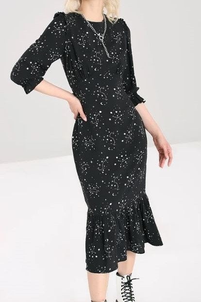 Hell Bunny maxi jurk, maat S en M, nieuw met kaartjes, Maat 38/40 (M), Zwart, Nieuw, Ophalen of Verzenden