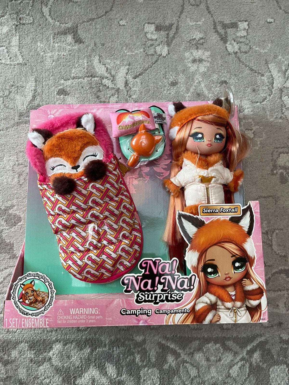 Na! Na! Na! Surprise Camping Doll Fox, Ophalen of Verzenden, Nieuw, Overige typen