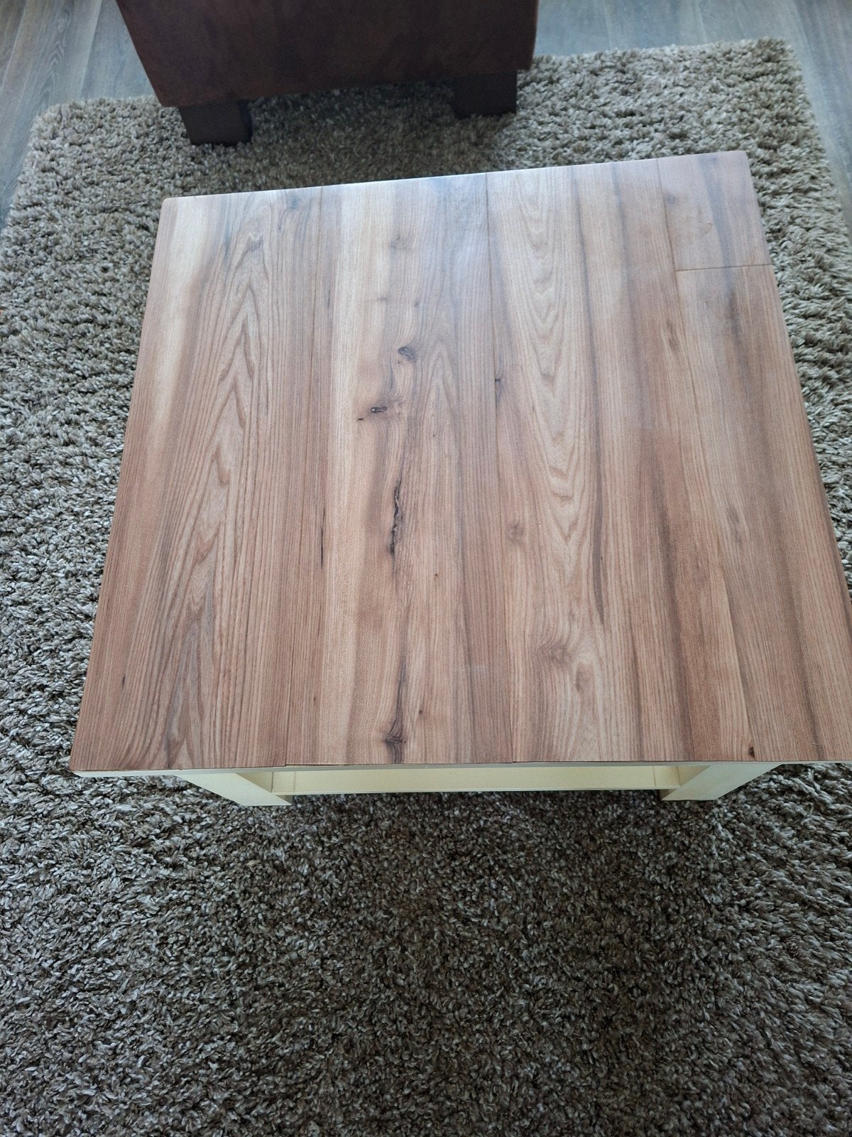 Salontafel met opbergruimte, Huis en Inrichting, Tafels | Salontafels, Ophalen, Gebruikt, 50 tot 100 cm, Modern, functioneel