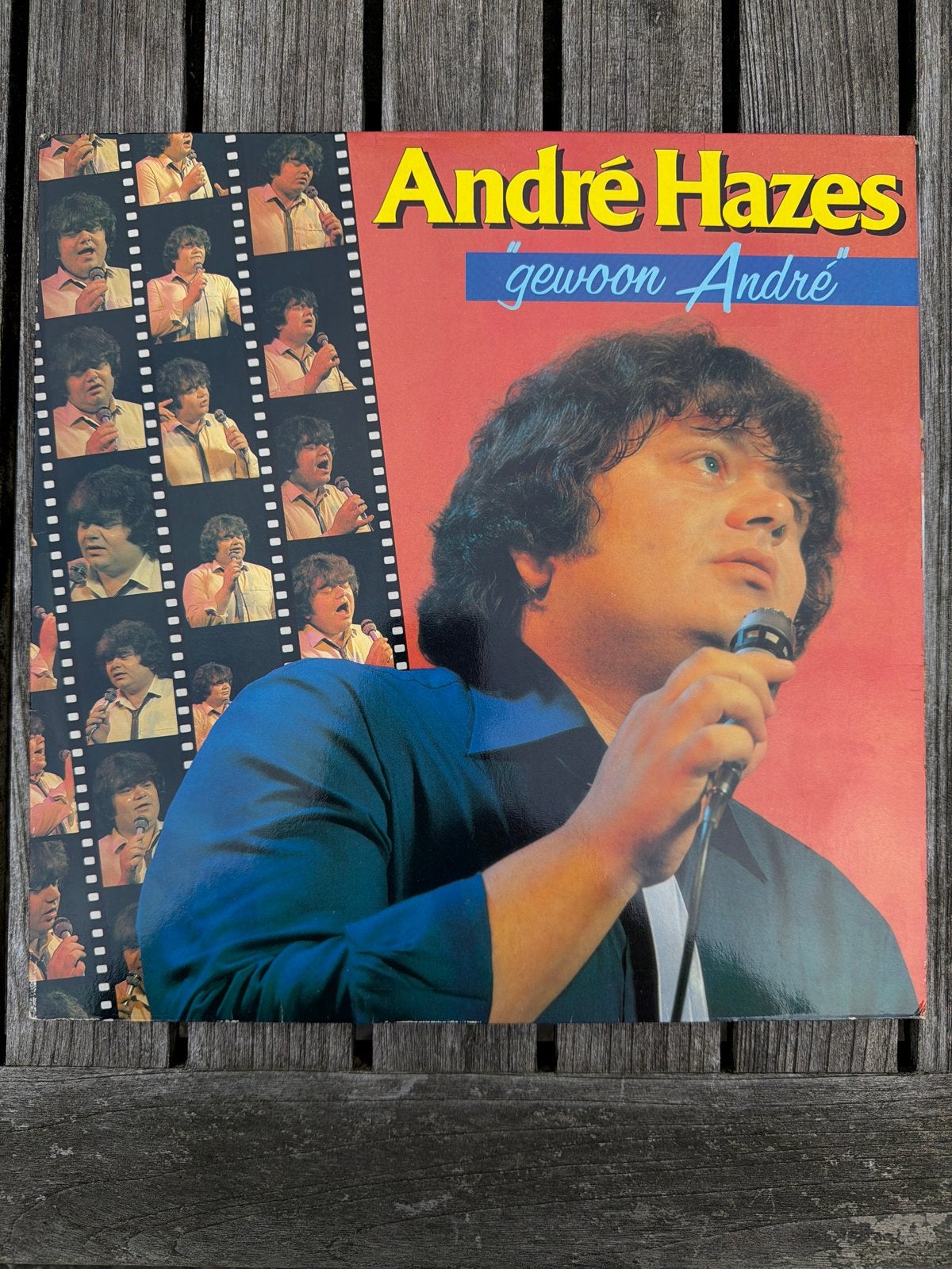 André Hazes - Gewoon André LP, LP, Gebruikt, Ophalen of Verzenden, Levenslied of Smartlap