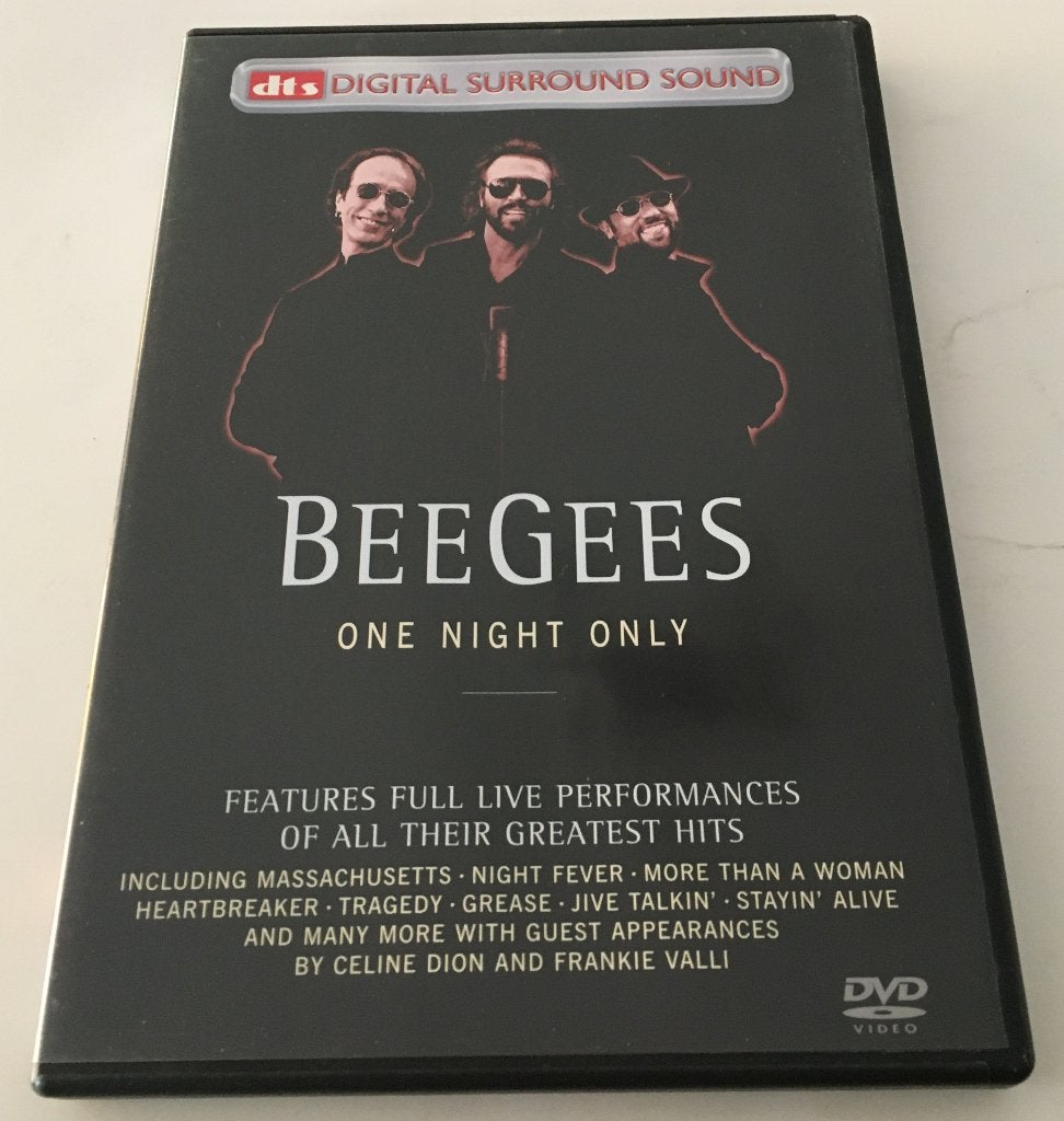 Bee Gees - One Night Only DVD (Live Concert), Engels, Alle leeftijden, Engels, Inclusief doosje