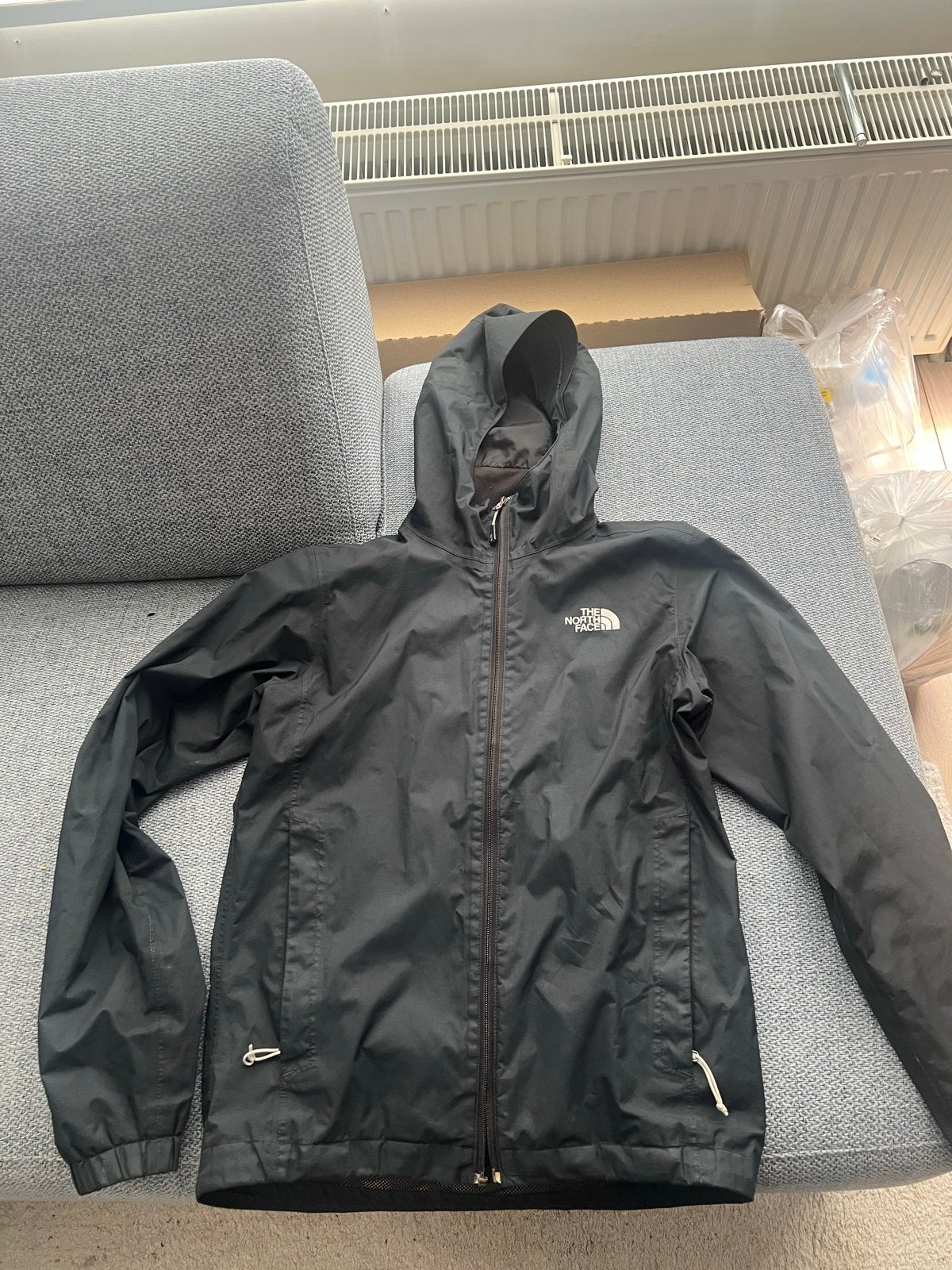 The North Face regenjas zwart - Maat xs, Ophalen of Verzenden, Zo goed als nieuw, Maat 48/50 (M), Zwart