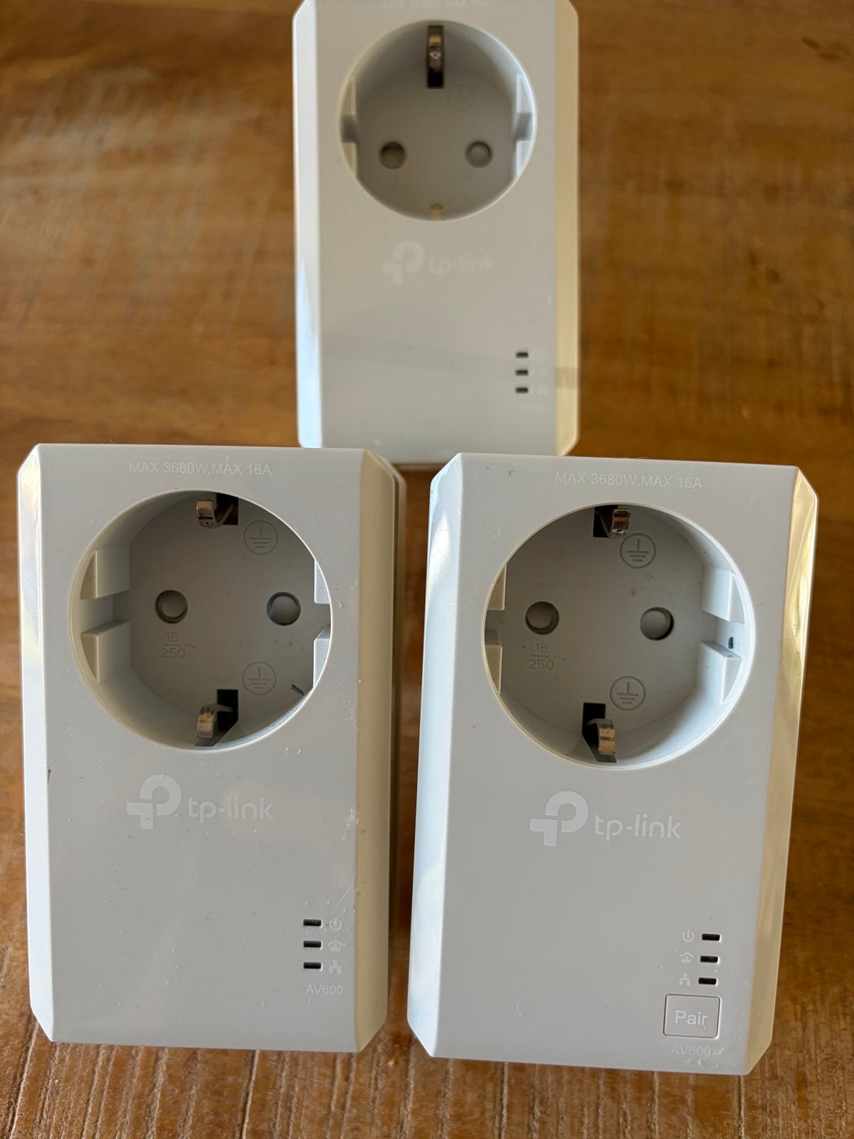 TP-Link Powerline AV600 Kit: 2x WiFi, 1x Adapter, Ophalen of Verzenden, Gebruikt