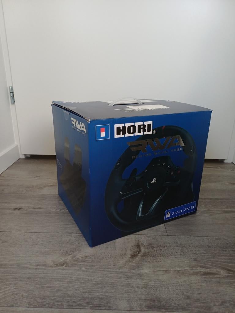 Racing wheel HORI Ps4/Ps3, Ophalen, Zo goed als nieuw, Controller, PlayStation 3