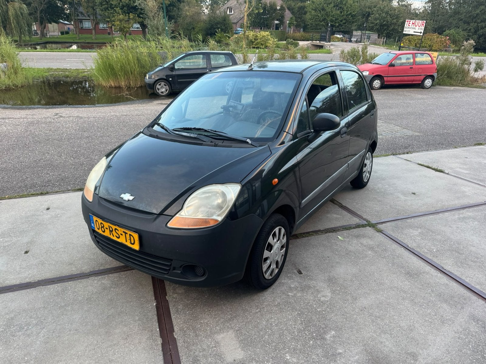Chevrolet Matiz 0.8 2005 Zwart, Auto's, Chevrolet, Voorwielaandrijving, Zwart, Origineel Nederlands, 19 km/l
