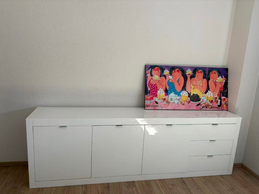 Gebruikte meubels kasten tafel stoelen deur laminaat, Ophalen