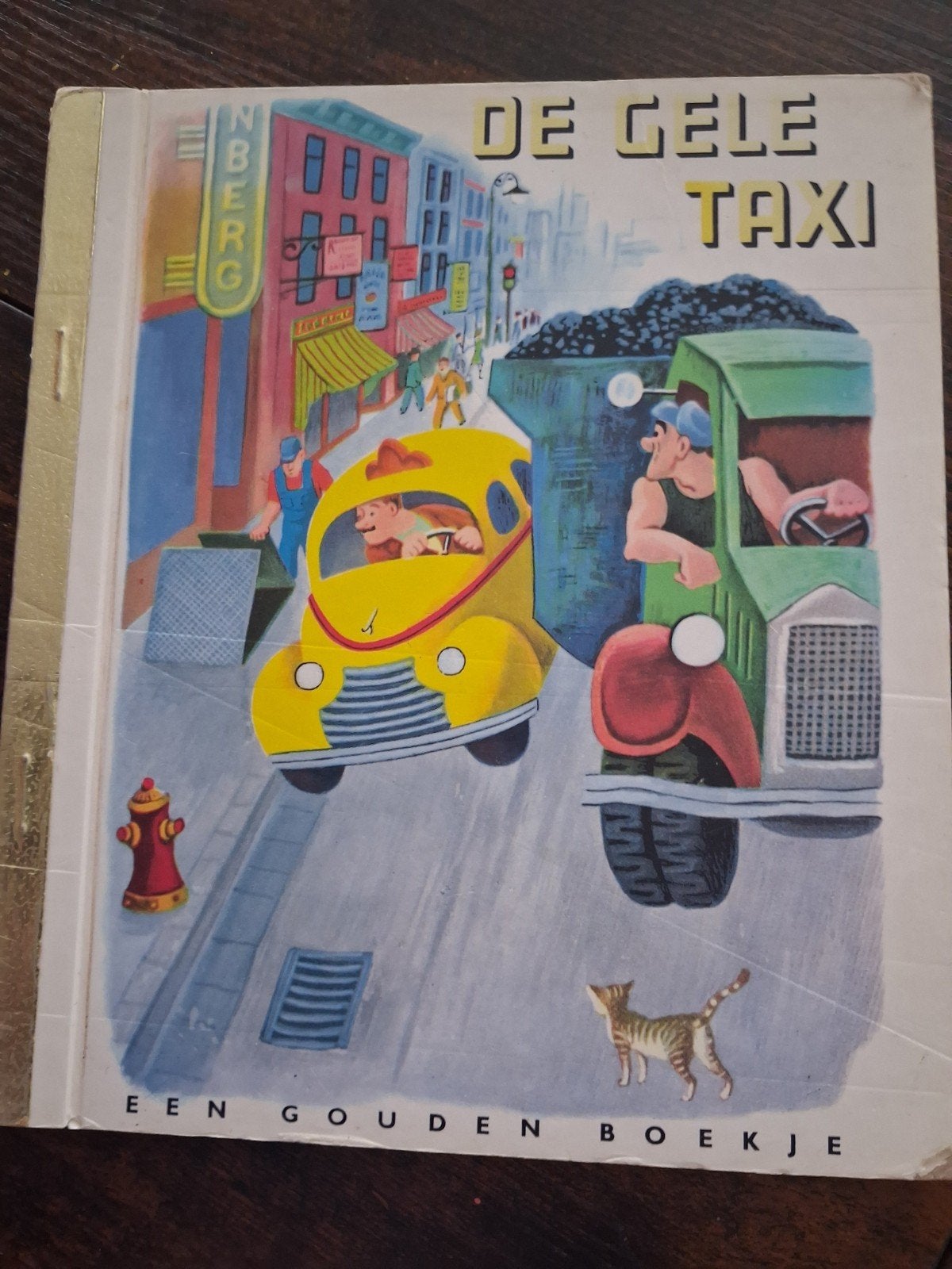 L. Sprague Mitchell - De gele taxi, 3 tot 4 jaar, Ophalen of Verzenden, Zo goed als nieuw, L. Sprague Mitchell; I. Simonton Black; Jessie Stanton