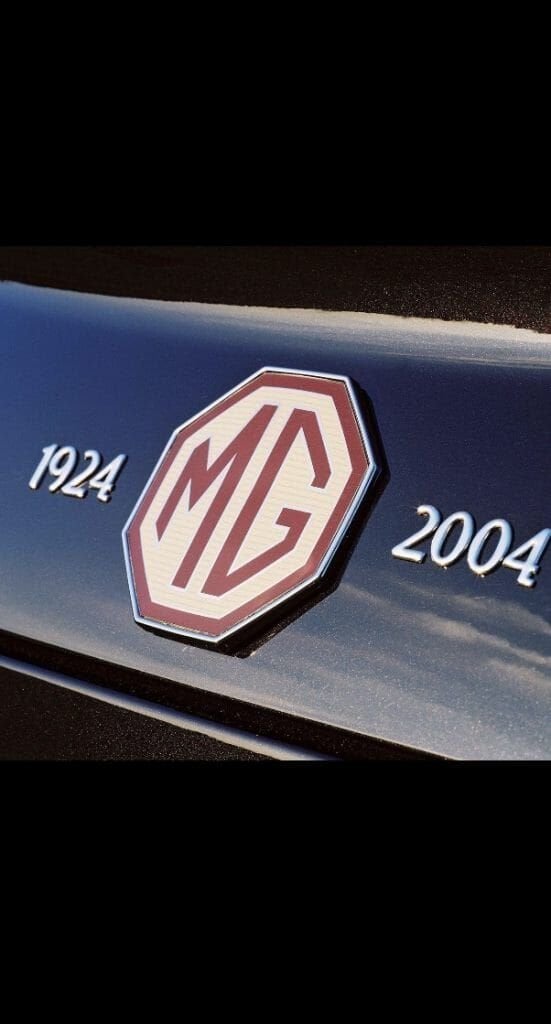 mg f mgf mg tf mgtf 80th anniversary logo 1924 – 2004, -, -, Nieuw, Ophalen of Verzenden
