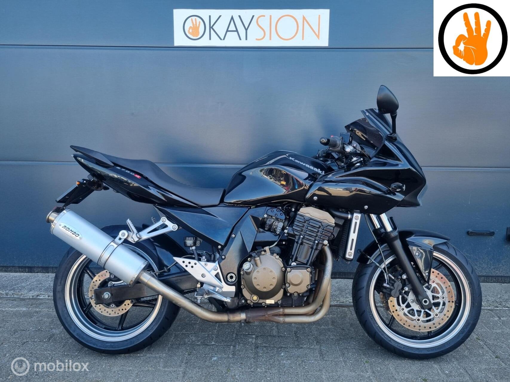 Zeer nette Kawasaki Z750 S (bj 2005) Sportdemper👌🏽, Motoren, Bedrijf, Meer dan 35 kW, Toermotor, 748 cc