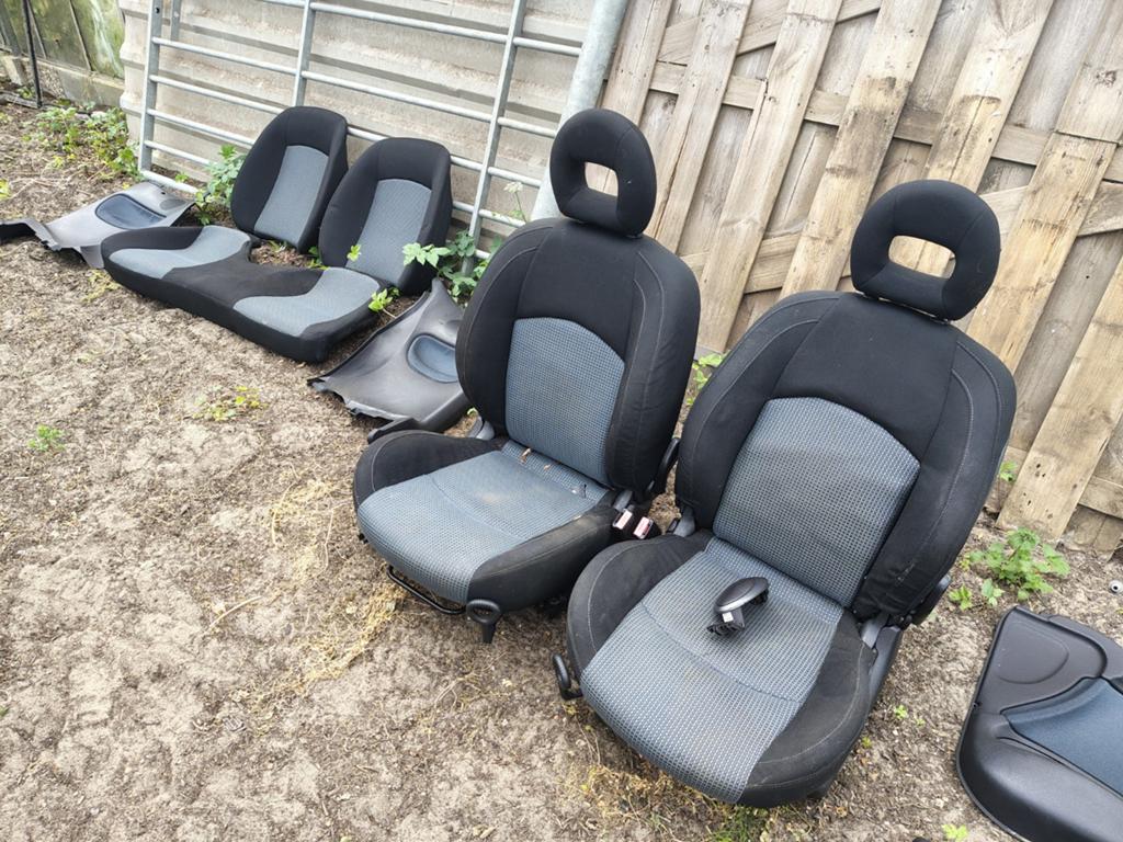 Peugeot 206 CC Interieur Stoelen Achterbank Deurpanelen, Auto-onderdelen, Ophalen, Nieuw, Peugeot